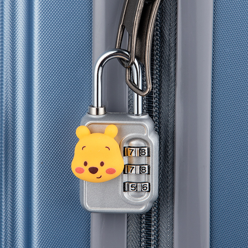 Karikatūras paroles mehāniska aizslēga skapis un bagāžai – cinka sakausējums, slēdzenes stieņa biezums 3.7 mm, stieņa attālums 11 mm, modelis yx-kkmms, mūsdienīgs minimālisma stils