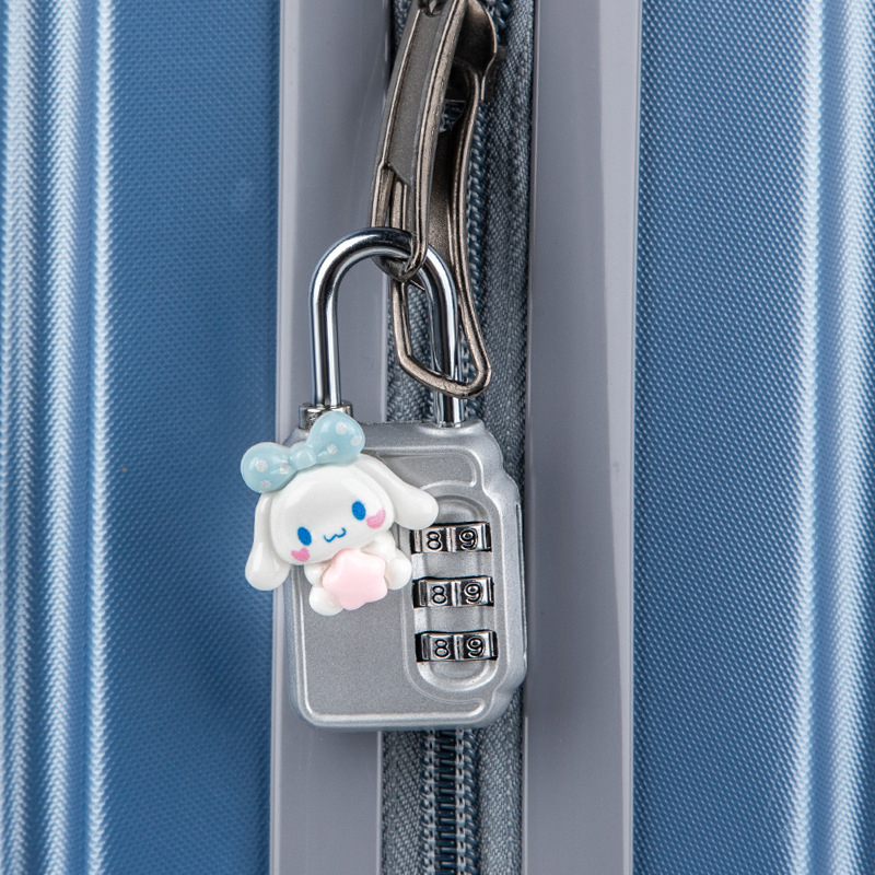 Karikatūras paroles mehāniska aizslēga skapis un bagāžai – cinka sakausējums, slēdzenes stieņa biezums 3.7 mm, stieņa attālums 11 mm, modelis yx-kkmms, mūsdienīgs minimālisma stils