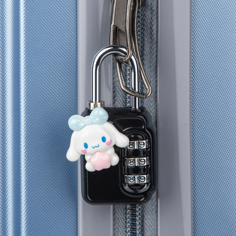 Karikatūras paroles mehāniska aizslēga skapis un bagāžai – cinka sakausējums, slēdzenes stieņa biezums 3.7 mm, stieņa attālums 11 mm, modelis yx-kkmms, mūsdienīgs minimālisma stils