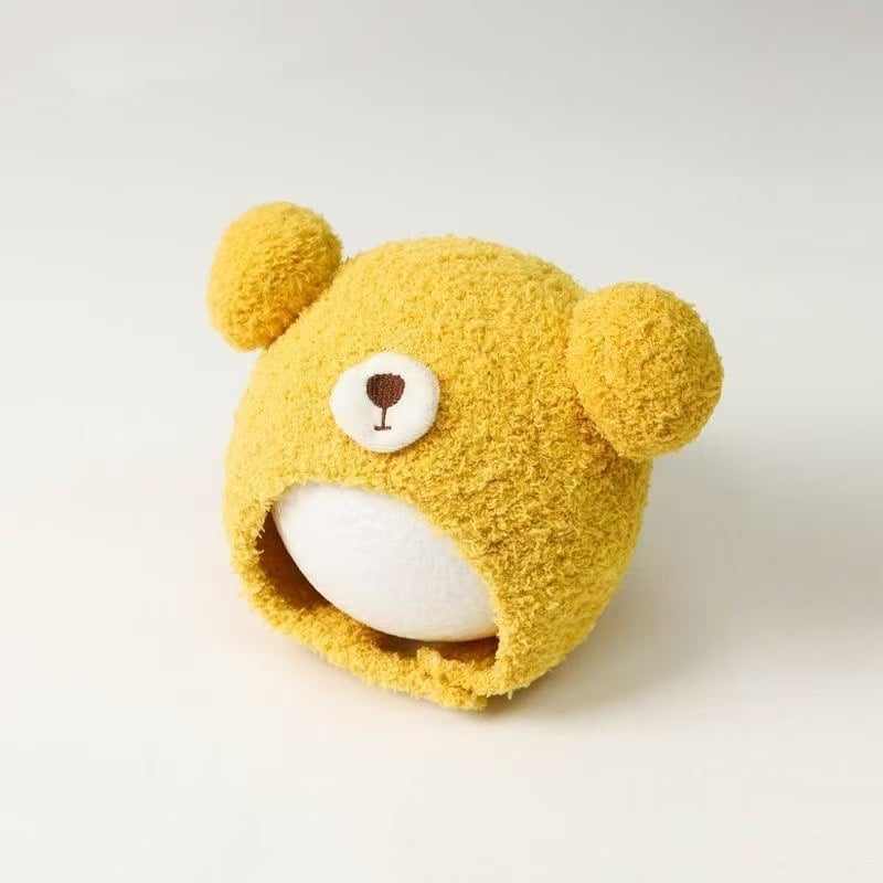 Dječja zimska pletena kapa s zaštitom za uši, topla, za dob 0–12 mjeseci, kupolasti oblik