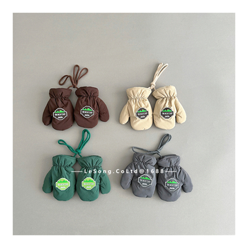 Dječje zimske pletene rukavice s odvojenim prstima, korejskog stila, za uzrast 1–6 godina, zadržavaju toplinu