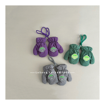 Dječje zimske pletene rukavice s odvojenim prstima, korejskog stila, za uzrast 1–6 godina, zadržavaju toplinu