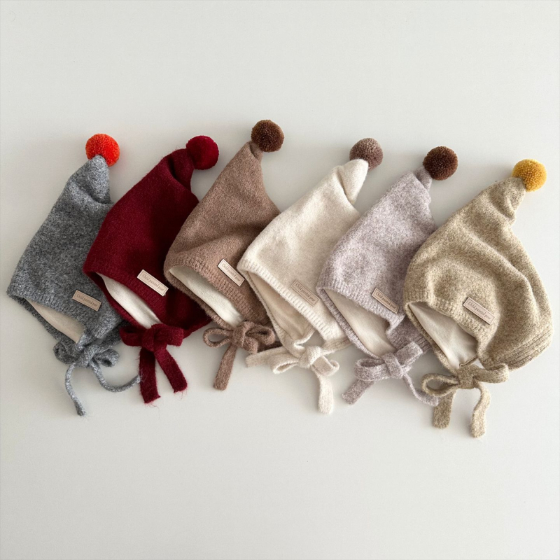 Dječja zimska pletena kapa – slatka i topla, unisex, za bebe i djecu 6–12 mjeseci, 1–2 godine, 2–4 godine