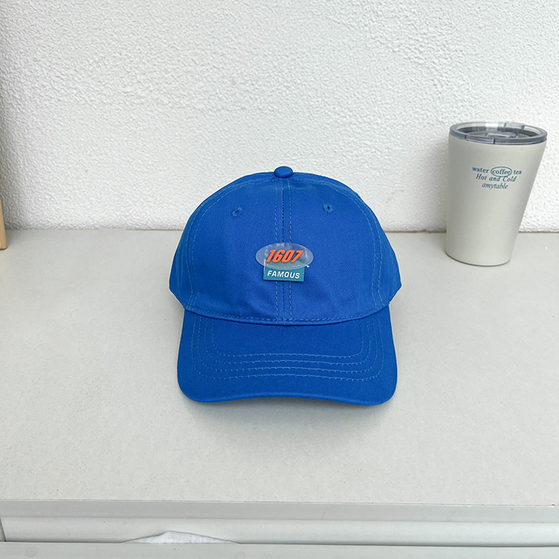 Palace dječja baseball kapa, unisex, proljeće–jesen, zakrivljeni šilt, šivena slovima, korejski stil, casual zaštita od sunca, 100% pamuk