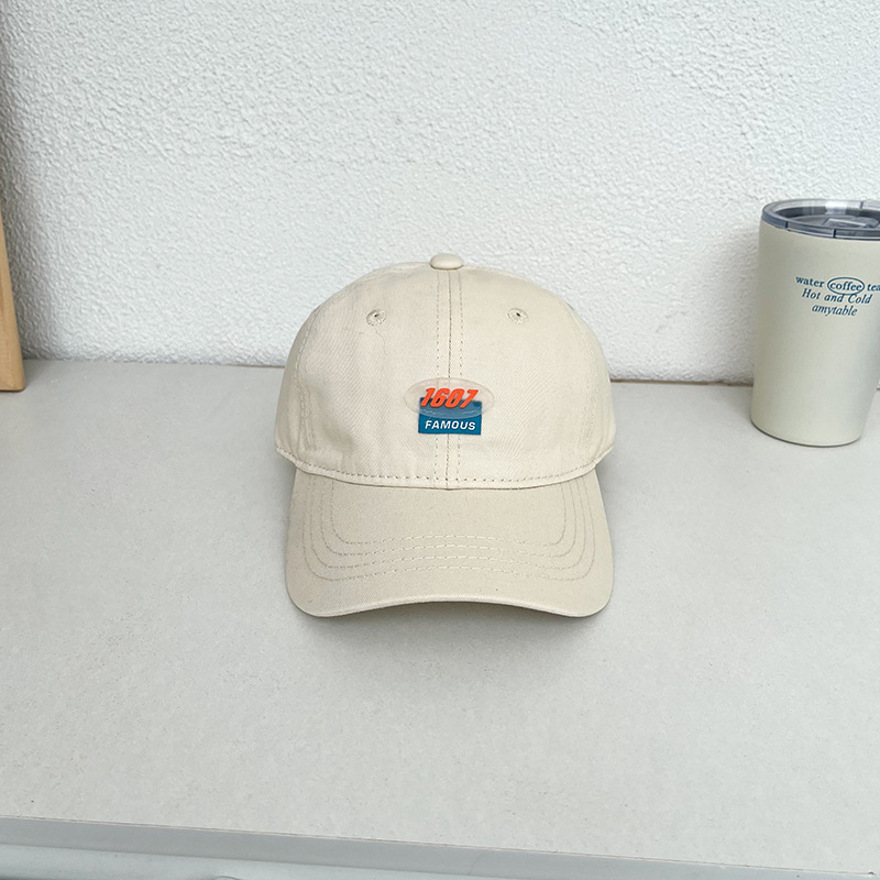Palace dječja baseball kapa, unisex, proljeće–jesen, zakrivljeni šilt, šivena slovima, korejski stil, casual zaštita od sunca, 100% pamuk