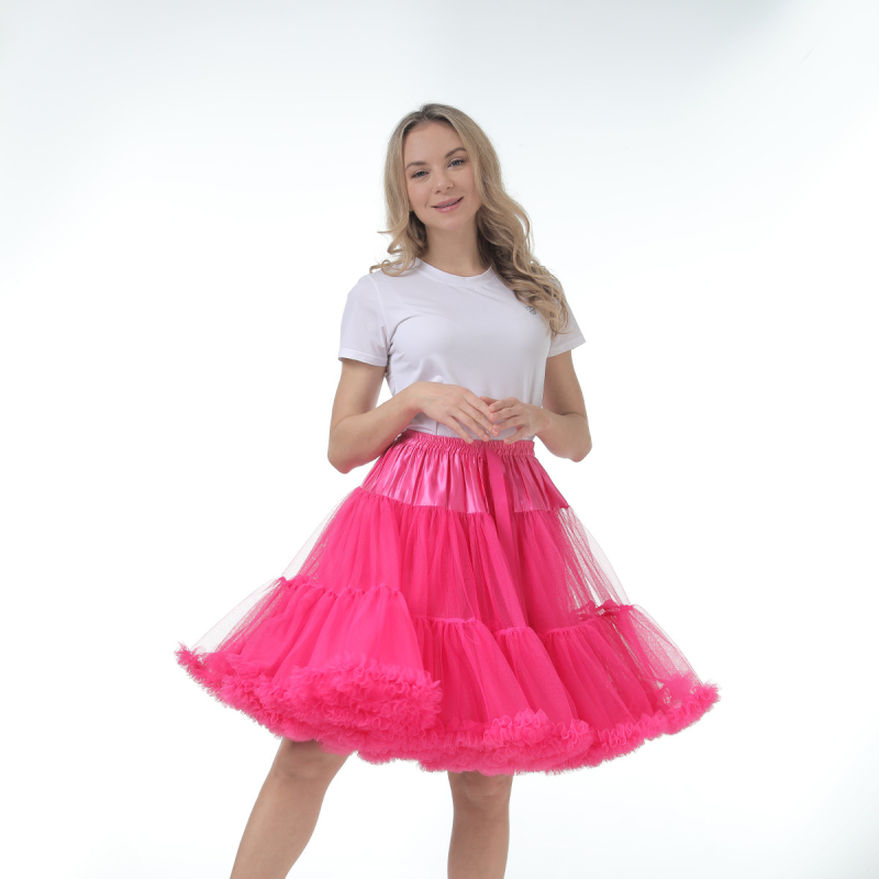 Mengtu fustă tutu adultă cu plasă hexagonală, fără oase, căptușită, toamnă 2021