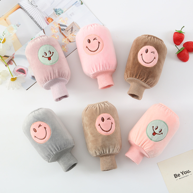 Bērnu ziemas siltas piedurknes - flanelis, izšuvums