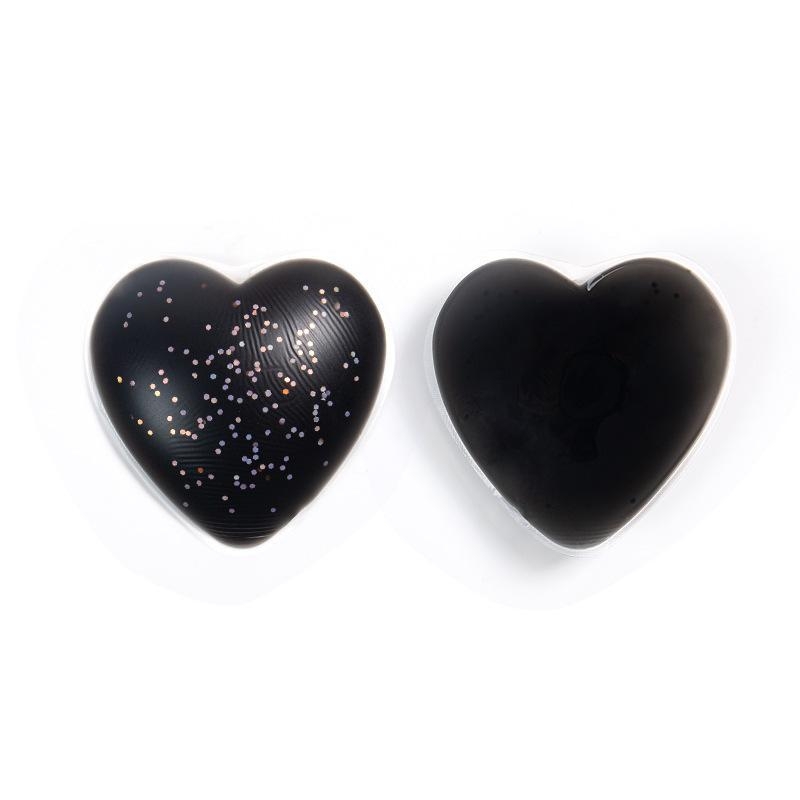 Silikona krūšu aizsegi ar sirds formu, plāni, seksīgs stils, pavasaris 2024