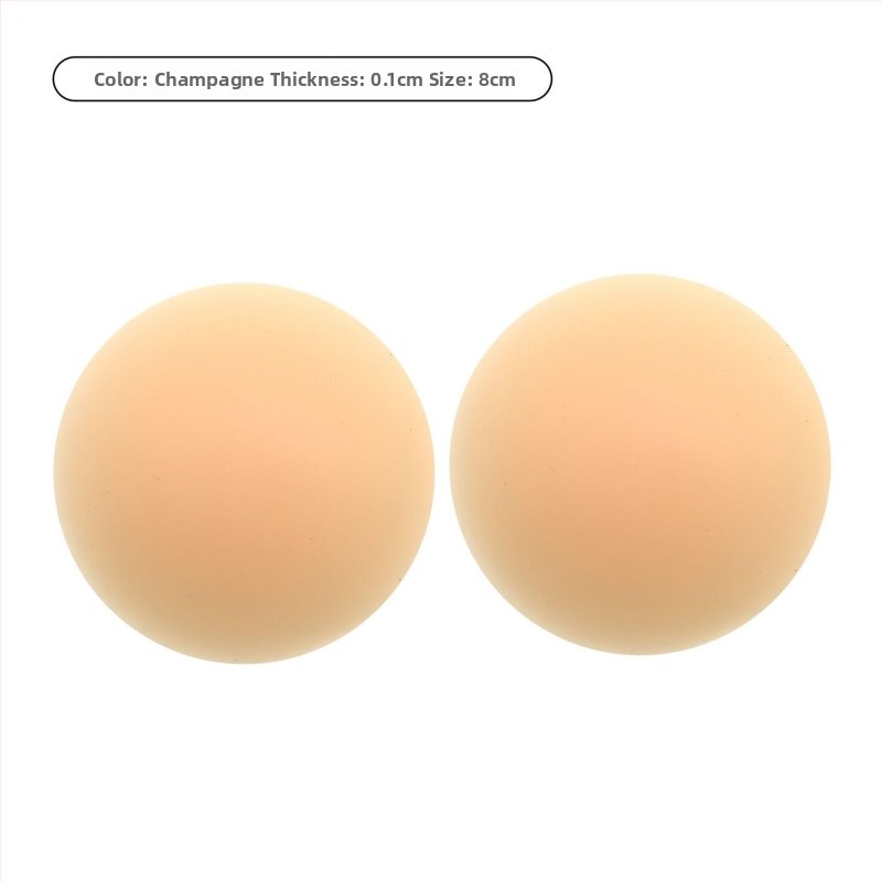 Patch de sân siliconic, autoadeziv, invizibil și fără urme, subțire, formă rotundă a mamelonului, luciu lucios