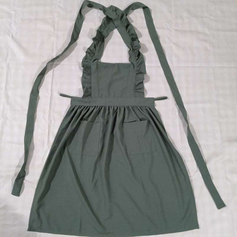 Korejskog stila bez rukava pregača s čipkom, od 100% pamuka, otporna na mrlje