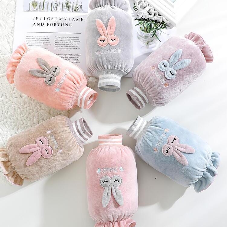 Bērnu zamatainas piedurkņu aizsargi ar zaķa rakstu, pret netīrumiem, multfilmas stilā