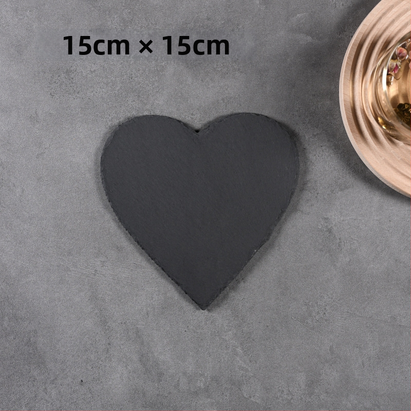 Looduslik šlatsi akmeenplaat, ebakorrapärase kujuga, mikrolainetega sobiv, hotellitoid