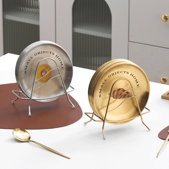 Nerūdijančio plieno kaulų indas, apvalios formos, šiaurietiškas stilius, keli raštai, paviršiaus spausdinimas