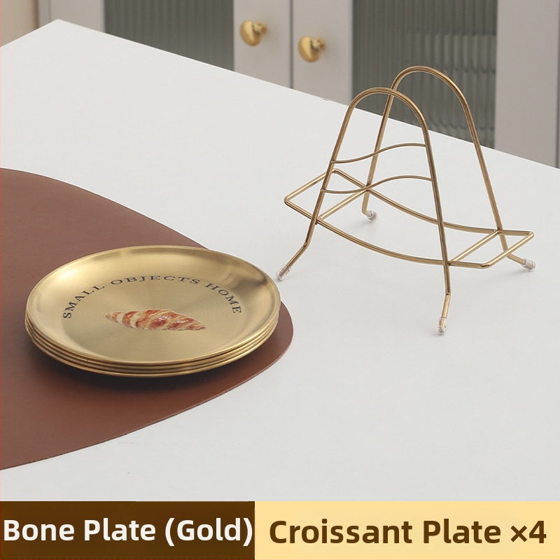 Nerūdijančio plieno kaulų indas, apvalios formos, šiaurietiškas stilius, keli raštai, paviršiaus spausdinimas