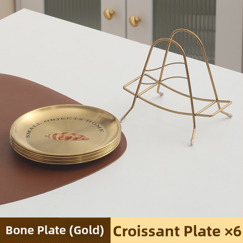 Nerūdijančio plieno kaulų indas, apvalios formos, šiaurietiškas stilius, keli raštai, paviršiaus spausdinimas