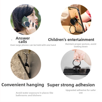 Držač za telefon s prstenastim držačem i mehanizamom zračnog jastuka, teleskopski sklopivi stolni stalak za uspravni zaslon, cinkova legura