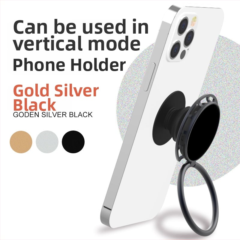 Držač za telefon s prstenastim držačem i mehanizamom zračnog jastuka, teleskopski sklopivi stolni stalak za uspravni zaslon, cinkova legura