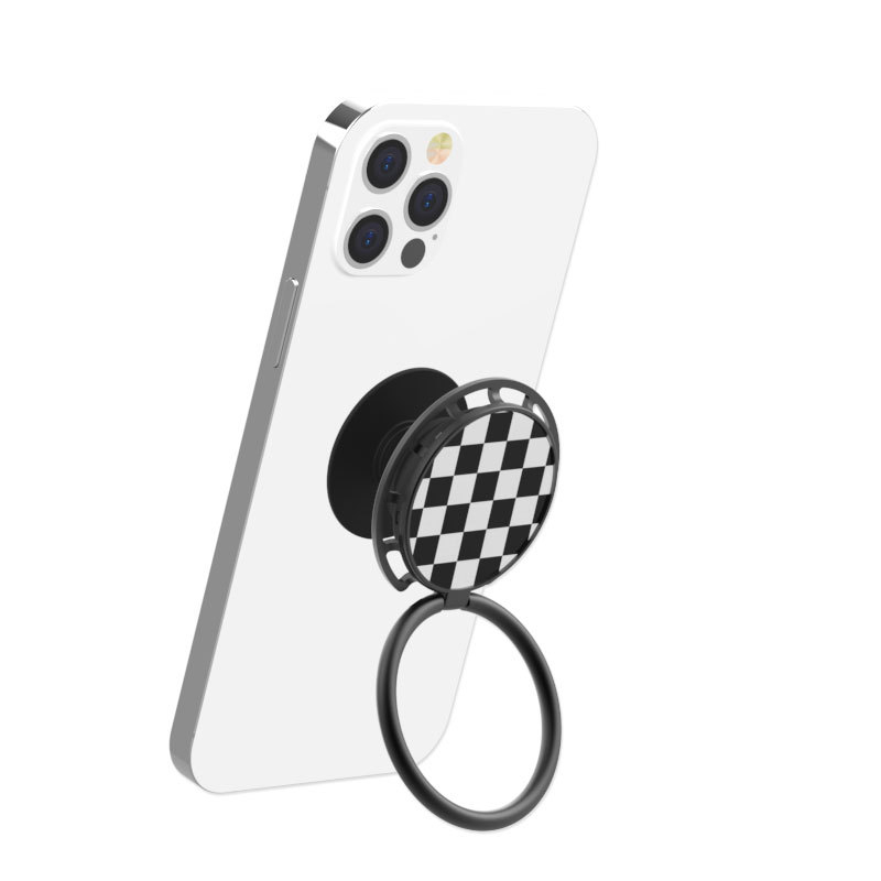 Držač za telefon s prstenastim držačem i mehanizamom zračnog jastuka, teleskopski sklopivi stolni stalak za uspravni zaslon, cinkova legura