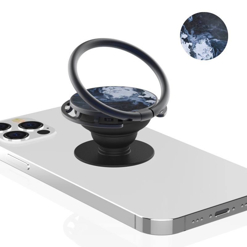 Držač za telefon s prstenastim držačem i mehanizamom zračnog jastuka, teleskopski sklopivi stolni stalak za uspravni zaslon, cinkova legura