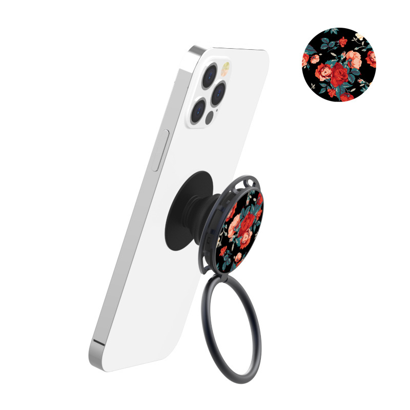 Držač za telefon s prstenastim držačem i mehanizamom zračnog jastuka, teleskopski sklopivi stolni stalak za uspravni zaslon, cinkova legura