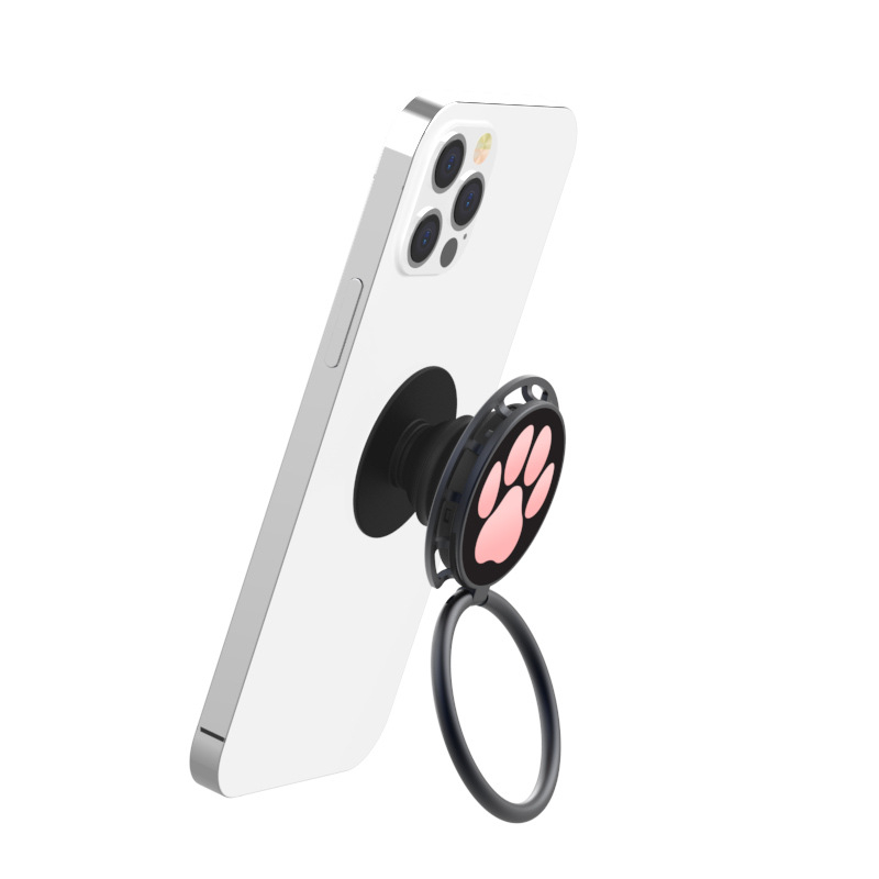 Držač za telefon s prstenastim držačem i mehanizamom zračnog jastuka, teleskopski sklopivi stolni stalak za uspravni zaslon, cinkova legura