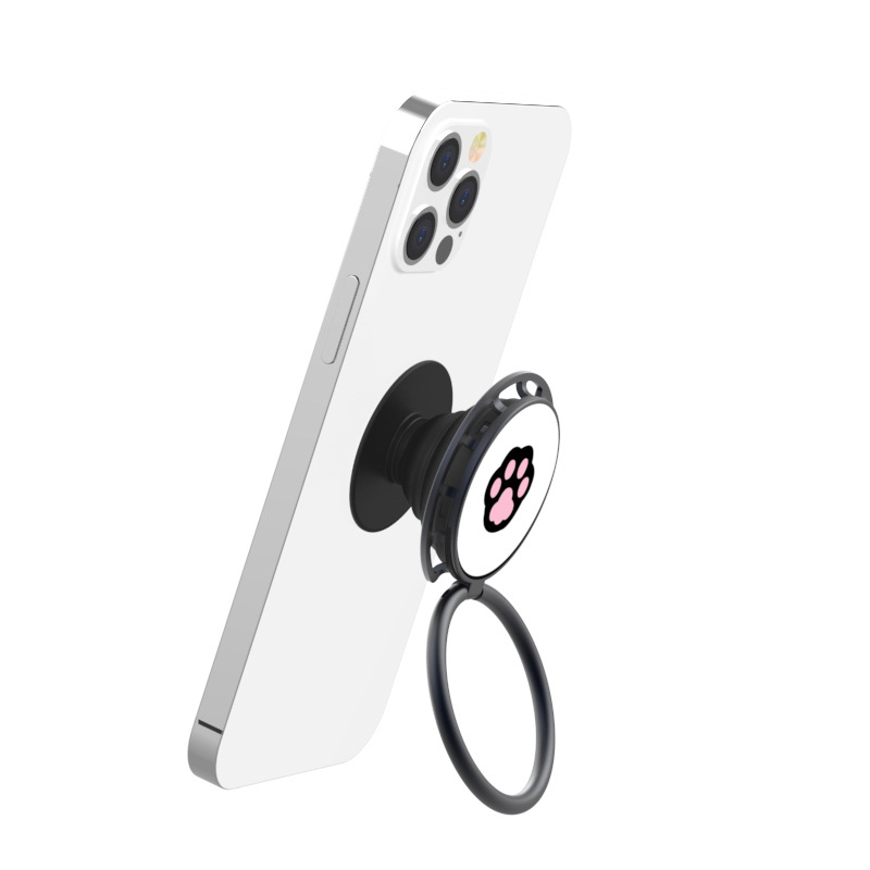 Držač za telefon s prstenastim držačem i mehanizamom zračnog jastuka, teleskopski sklopivi stolni stalak za uspravni zaslon, cinkova legura