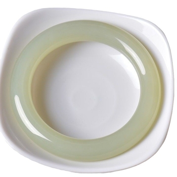 Гривна от емулсифицирано стъкло, Jingyu Island, полирана повърхност, естествен стил, пускане през пролетта на 2023 г.