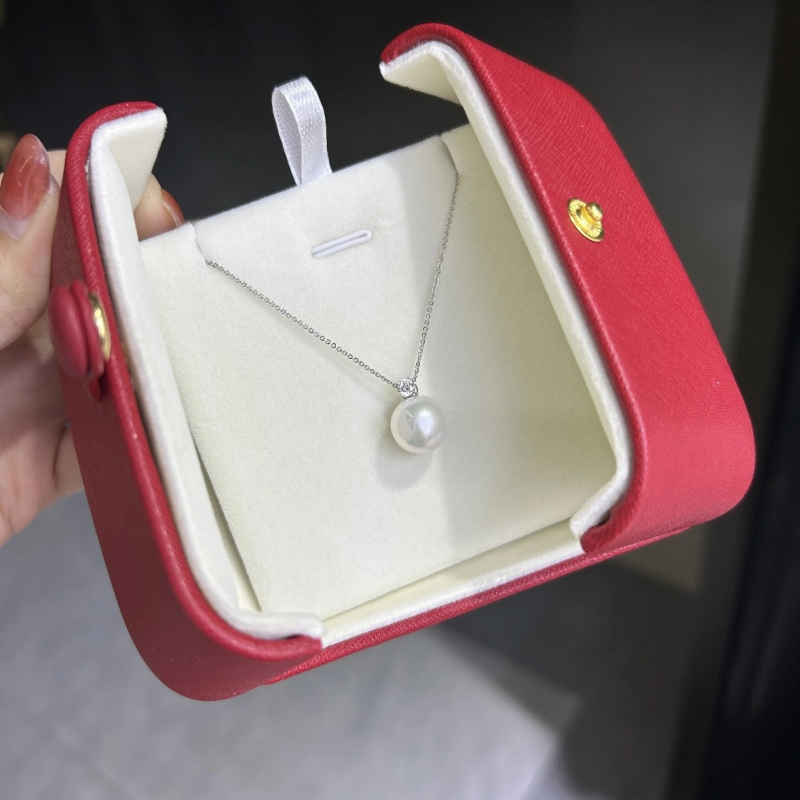 Κολιέ με μαργαριτάρια γλυκού νερού Old Zhang Yajie, τέλειου κύκλου 11–12 mm, περίμετρος 45 cm