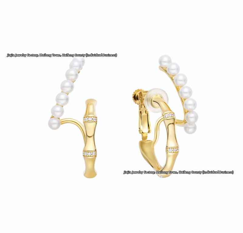 Auskari no vara, sirds formas, elektroplatēti, gaisīgs luksusa stils