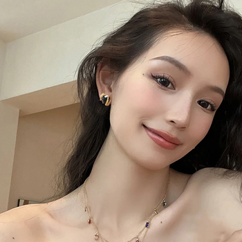 Kõrvarõngad – vase, elektroplatinatsioon, kerge luksus stiil, geomeetriline ovaalne disain, Small charming, Jinhua