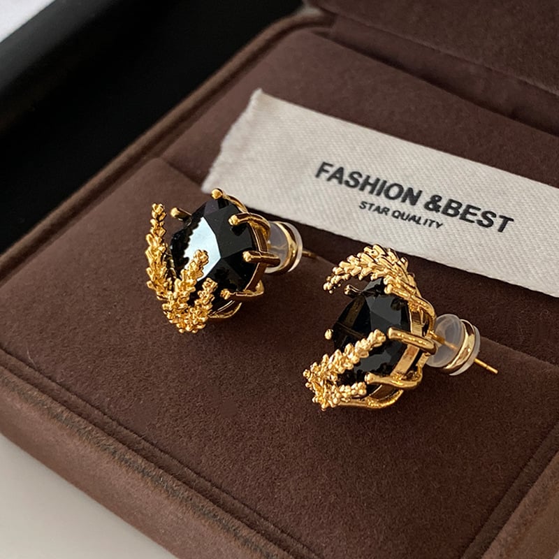 Kõrvarõngad – vase, elektroplatinatsioon, kerge luksus stiil, geomeetriline ovaalne disain, Small charming, Jinhua