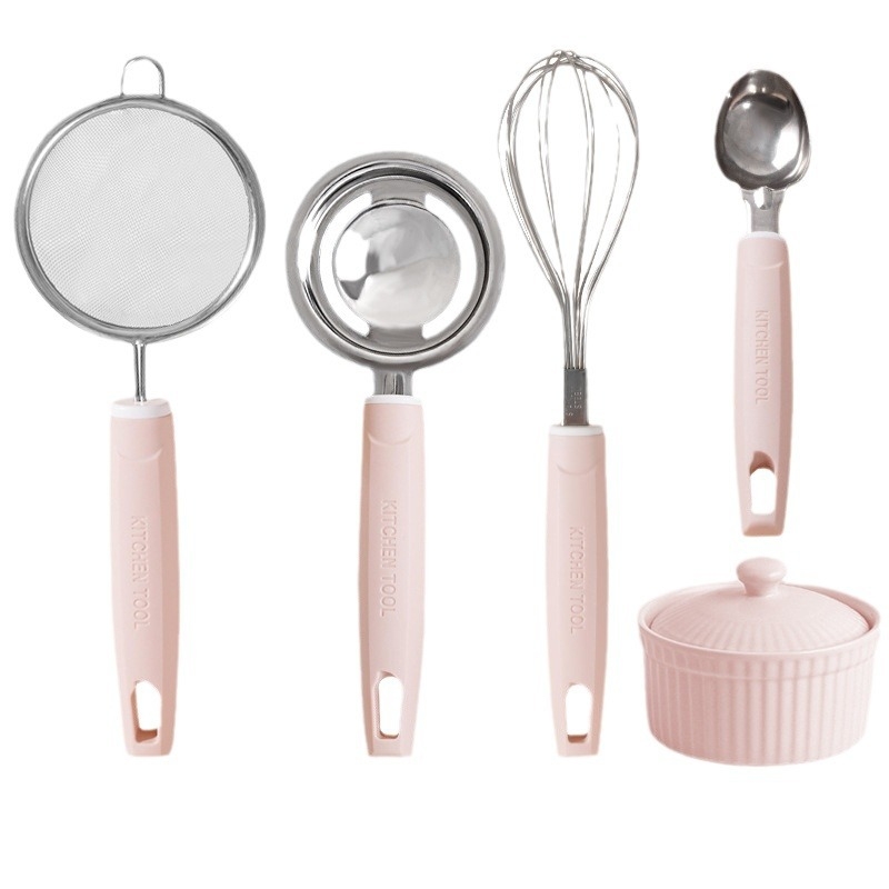 Kūdikių maisto garinimo formų rinkinys – nerūdijantis plienas, maisto kokybės, nereguliarūs formų kepiniams ir kiaušiniams, kiaušinių plakiklis