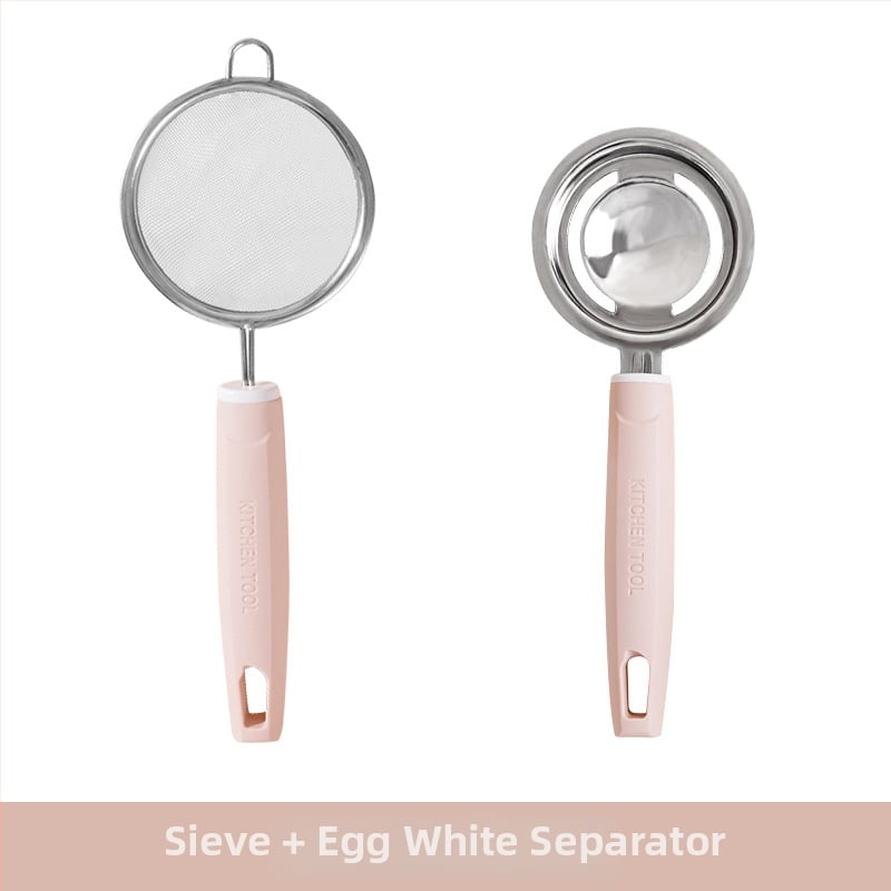 Kūdikių maisto garinimo formų rinkinys – nerūdijantis plienas, maisto kokybės, nereguliarūs formų kepiniams ir kiaušiniams, kiaušinių plakiklis