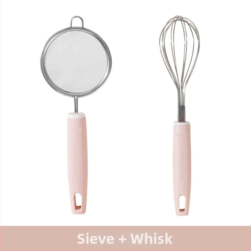 Kūdikių maisto garinimo formų rinkinys – nerūdijantis plienas, maisto kokybės, nereguliarūs formų kepiniams ir kiaušiniams, kiaušinių plakiklis