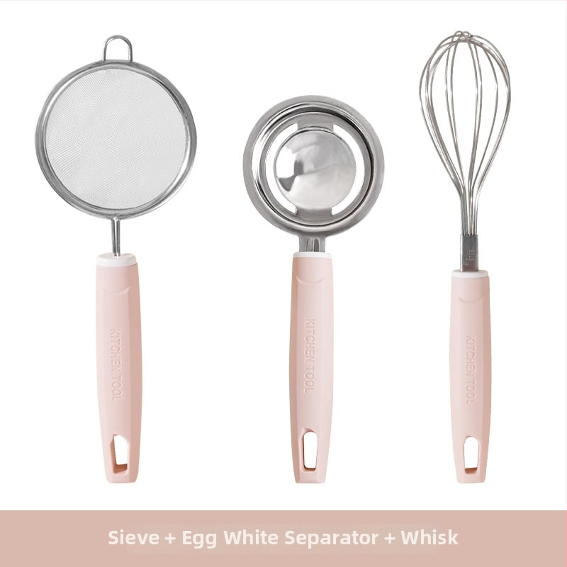 Kūdikių maisto garinimo formų rinkinys – nerūdijantis plienas, maisto kokybės, nereguliarūs formų kepiniams ir kiaušiniams, kiaušinių plakiklis