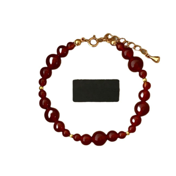 BYG tirkizna narukvica za žene, ručno izrađena, minimalistički stil, zima 2024