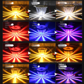 Automobilio LED šoninės šviesos – Watermelon lamp with stand, 3W, 12-30V, 0.2A, tvirtinimas prie šasijos varžtais