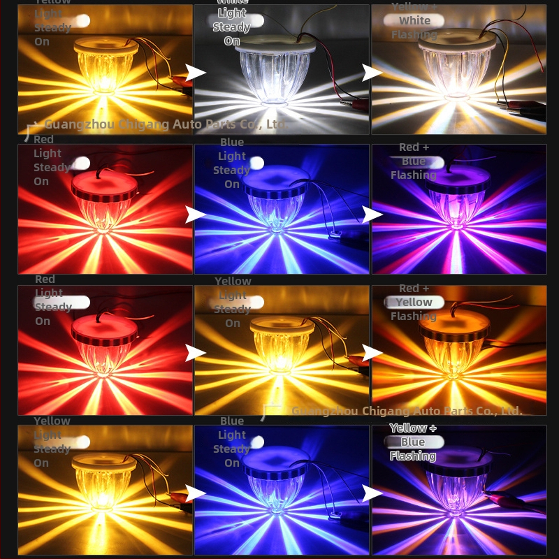 LED странични светлини за автомобили – Watermelon lamp with stand, 3W, 12-30V, 0.2A, монтаж на шасито със винтове