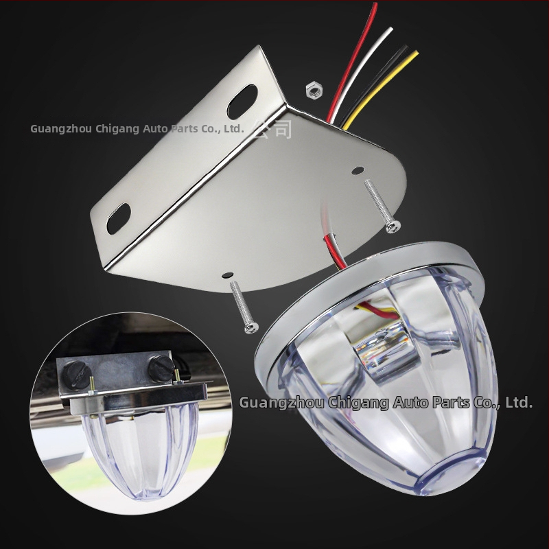 LED странични светлини за автомобили – Watermelon lamp with stand, 3W, 12-30V, 0.2A, монтаж на шасито със винтове