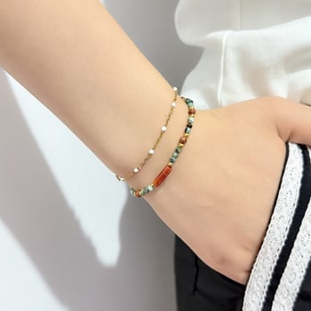Narukvica od nehrđajućeg čelika s elektropliranjem, modni gradski stil, unisex, ručni nakit