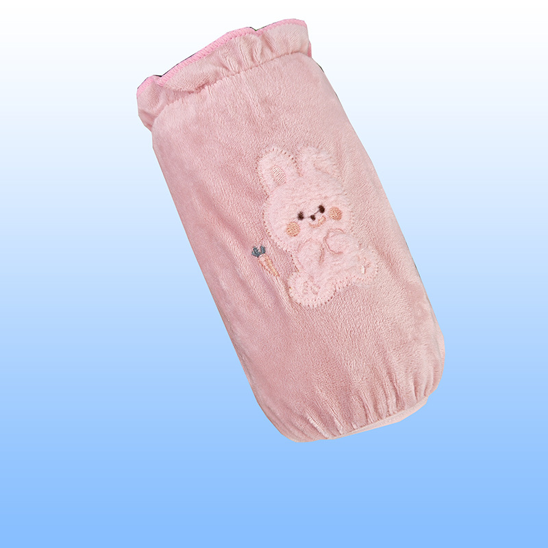 Korejski stil kratkih rukava zaštitnik za rukave, karikatura uzorak, protiv prljavštine, poliestersko-pamučni materijal