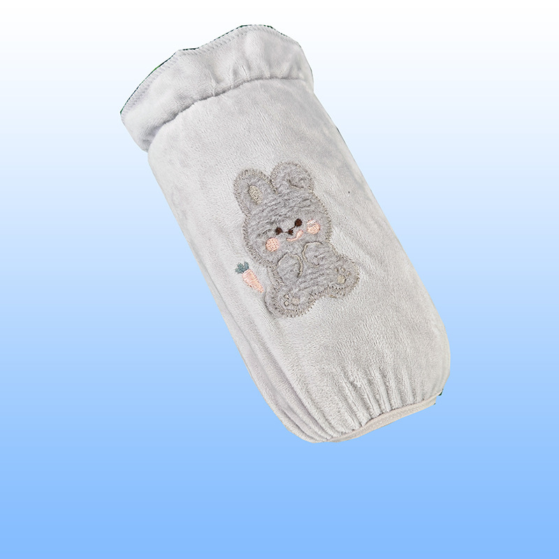 Korejski stil kratkih rukava zaštitnik za rukave, karikatura uzorak, protiv prljavštine, poliestersko-pamučni materijal