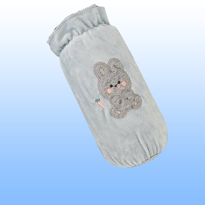 Korejski stil kratkih rukava zaštitnik za rukave, karikatura uzorak, protiv prljavštine, poliestersko-pamučni materijal