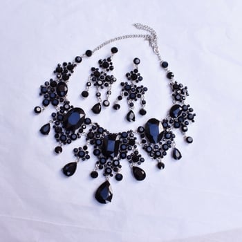 Ogrlica s više slojeva lanaca u obliku vodnih valova, rhinestones, od cinkovog legura, elektroplatirano, Net Red Wind stil, ženski nakit