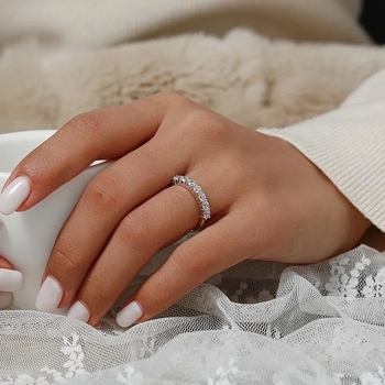 Geometriski sudraba 925 pāru gredzeni, elektroplēvešana, Lotusfun, sievietēm, minimalistiskais stils