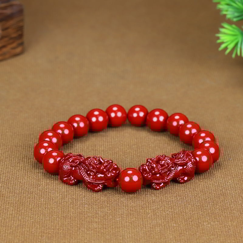 Cinnabar karkötő, eredeti dizájn, uniszex, polírozott felület, anti-fáradtság, 21 darab