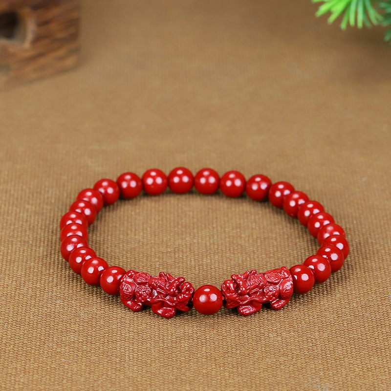 Cinnabar karkötő, eredeti dizájn, uniszex, polírozott felület, anti-fáradtság, 21 darab