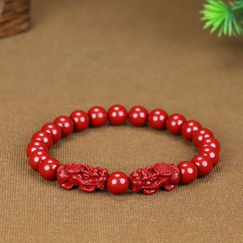 Cinnabar karkötő, eredeti dizájn, uniszex, polírozott felület, anti-fáradtság, 21 darab