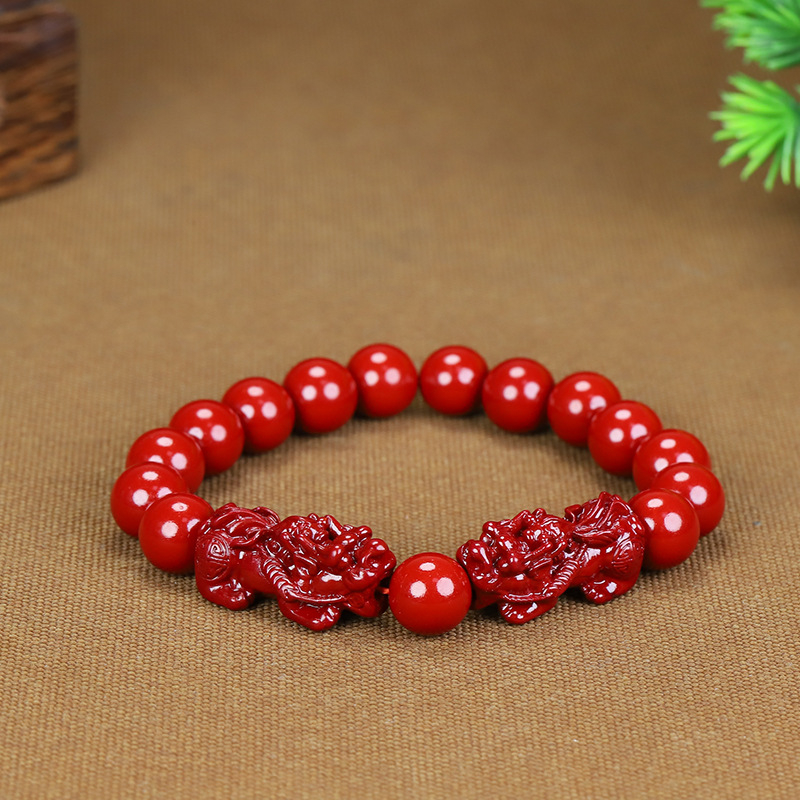 Cinnabar karkötő, eredeti dizájn, uniszex, polírozott felület, anti-fáradtság, 21 darab