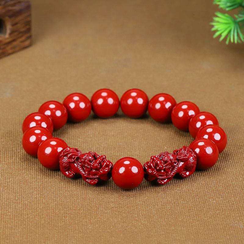 Cinnabar karkötő, eredeti dizájn, uniszex, polírozott felület, anti-fáradtság, 21 darab